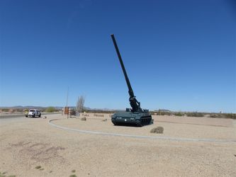 Indkørslen til Yuma Proving Ground - adgang forbudt!